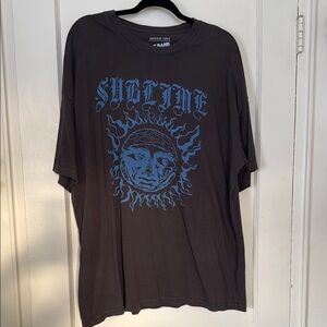 NWOT American Eagle Gray Sublime Graphic Tee